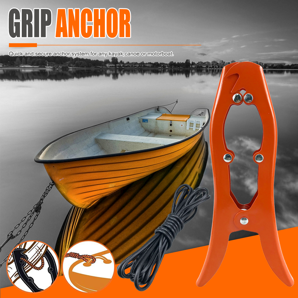 Fishing Kayak Anchor - Canoe Anchor Grip Boat Pontoon Kayak