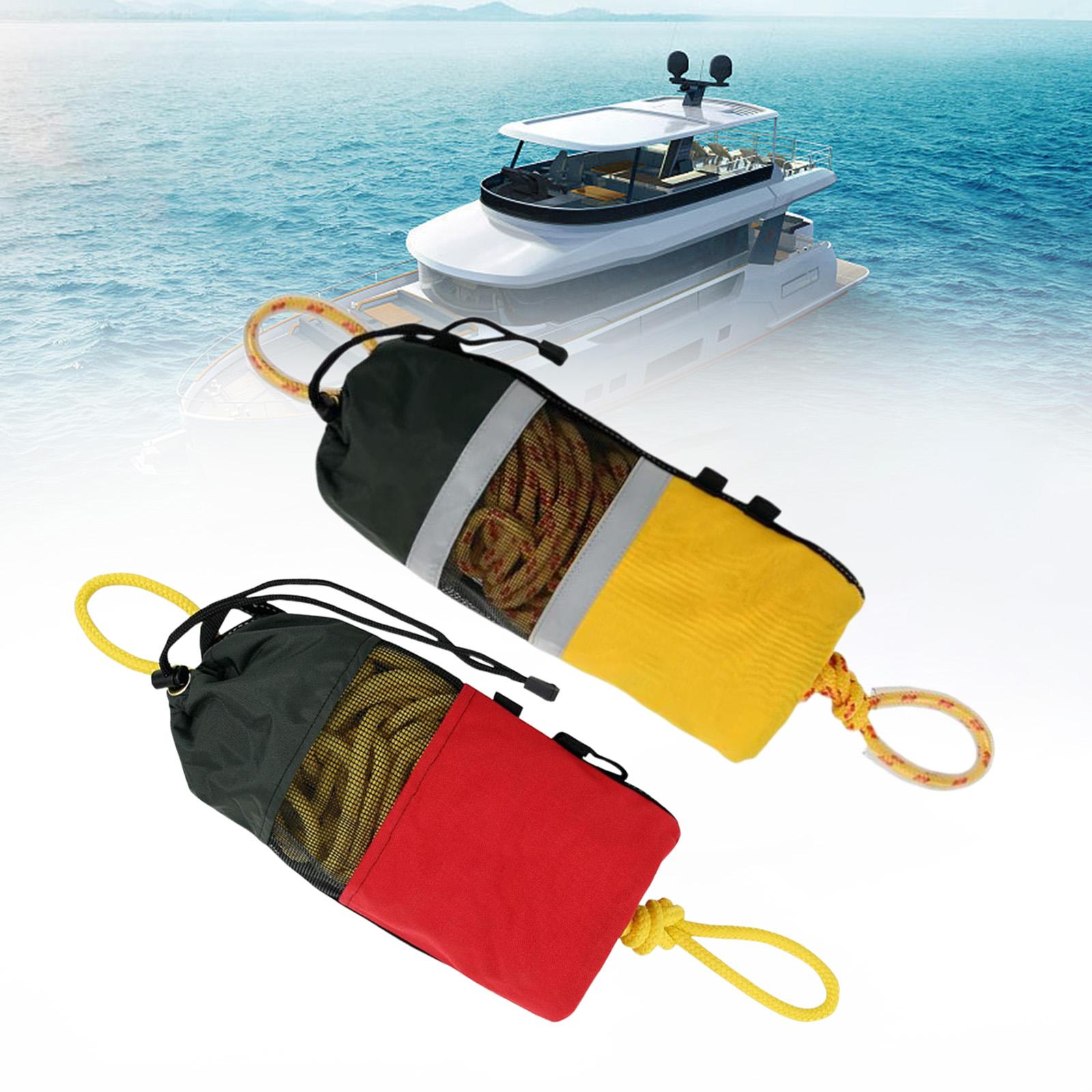 Fishing Kayak Crate - 15M Throw Bag with Rope Water