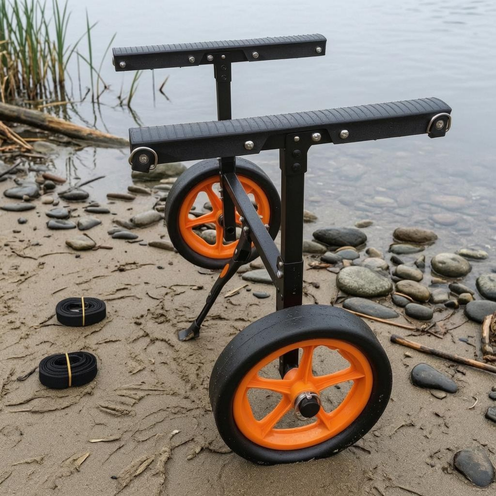 Metal Kayak Cart Padded Foldin - Fishing Kayak Cart ulasan dan harga
