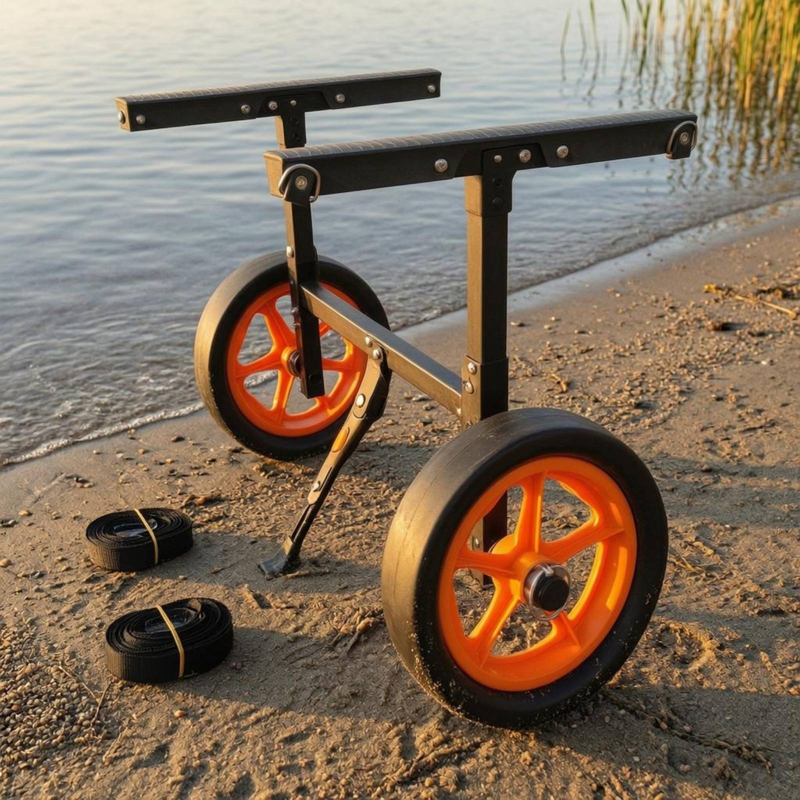 Metal Kayak Cart Padded Foldin - Fishing Kayak Cart ulasan dan harga
