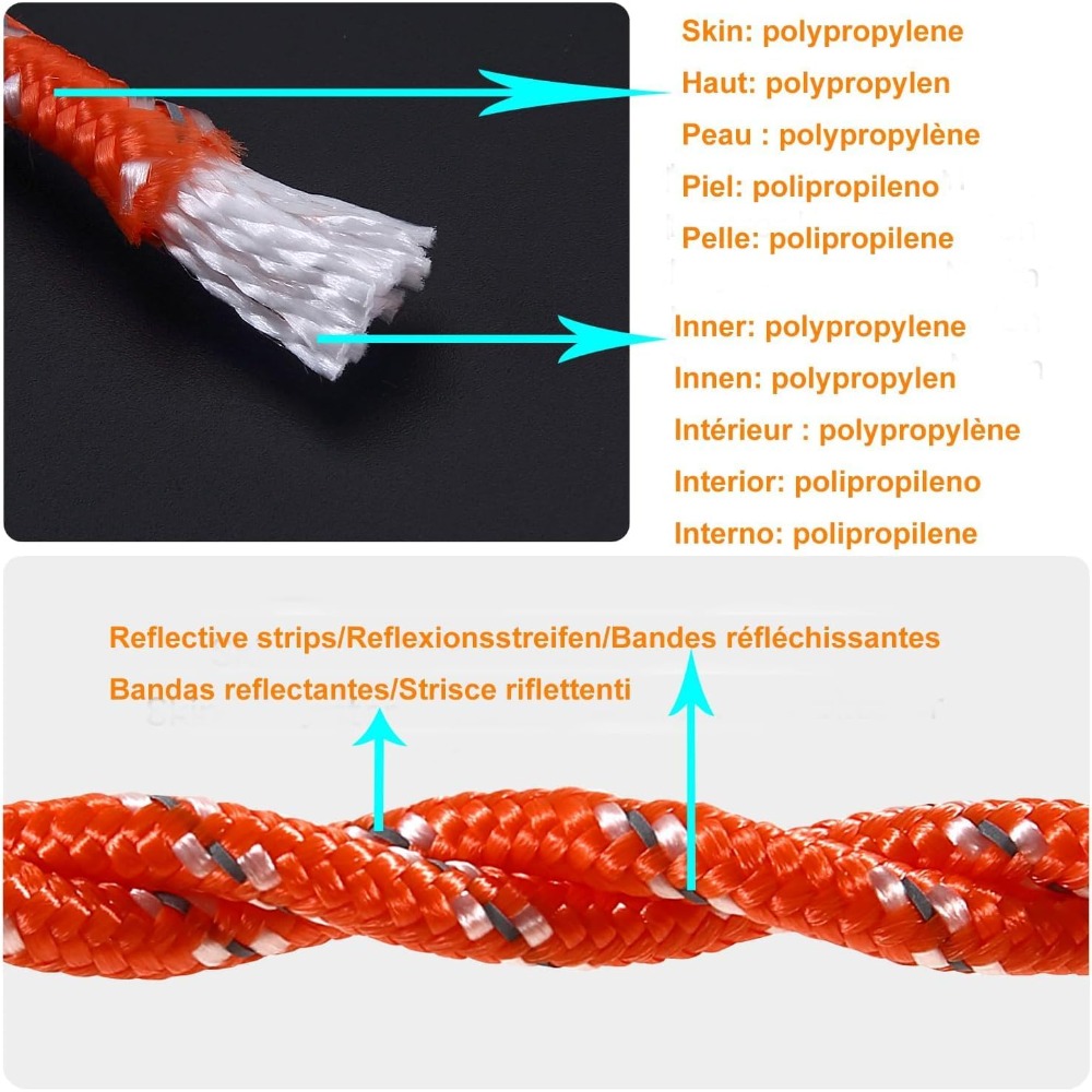 Marine Floating Rope, 1/2
