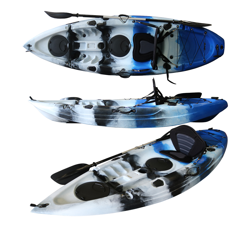 2.65m Single Seat HDPE Sit-On- - Fishing Kayak Pedal Drive ulasan dan harga