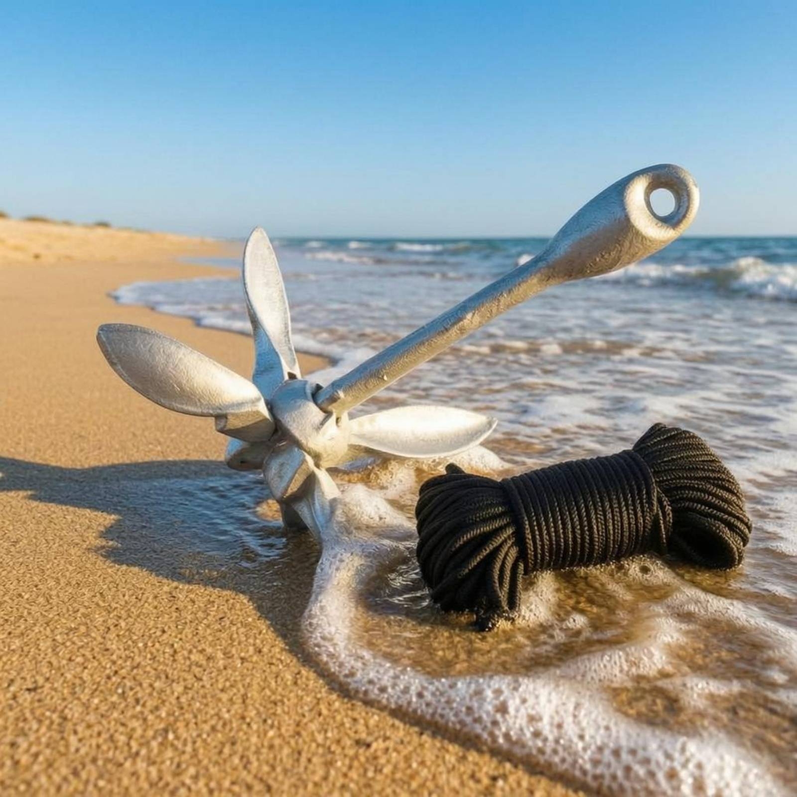 1.5 Kg Boat Anchor Rope Set Sp - Fishing Kayak Anchor ulasan dan harga