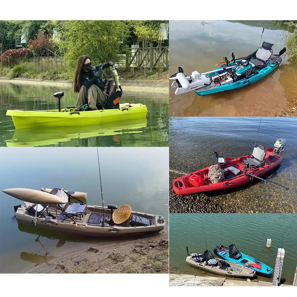 LLDPE Modular Kayak Canoe w/Pe - Fishing Kayak Pedal Drive ulasan dan harga