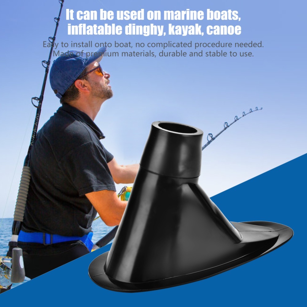 Durable Detachable Design Fish - Fishing Kayak Rod Holder ulasan dan harga