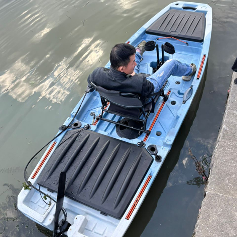 10FT Single Seat LLDPE Sit On  - Fishing Kayak Pedal Drive ulasan dan harga